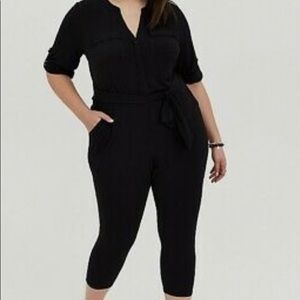 Torrid Harper Knit Jumpsuit NWT